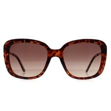 Image of Guess Sunglasses GF6138 52F Dark Havana Brown Gradient