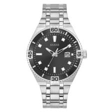Image of Mens Wristwatch GUESS PREMIERE GW0330G1 Stainless Steel Golden Black