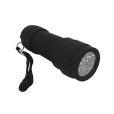 Image of Rubber Coated Torch 9 Led Mini Ultra Bright Soft Grip & Weather Resistance