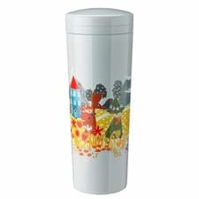 Image of Stelton Termo bottle Carrie Moomin Sky, Insulated bottle, Blue, 0.5 L, 1374-7