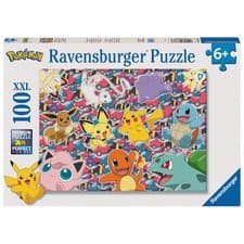 Image of Ravensburger Pokémon Pokéball Jigsaw Puzzle XXL 100 Piece Extra Large Ages 6+
