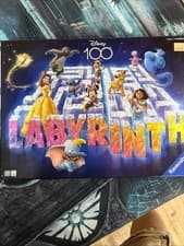 Image of Disney 100 Labyrinth Maze Game UNUSED Ravensburger 2023 Family Kids Amazing