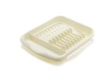 Image of Addis 516228 Plate Dish Draining Rack, Linen Cream, 1