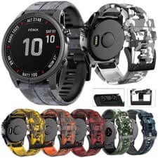 Image of 22mm Silicone Watch Band Quick Fit Strap For Garmin Instinct / Instinct 2