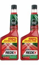 Image of 2 X Redex Petrol Treatment Fuel System Cleaner Reduce Exhaust Emissions 500ML