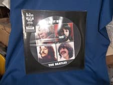 Image of THE BEATLES PICTURE DISC ALBUM LET IT BE SEALED MINT UNPLAYED LIMITED EDITION!