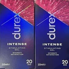 Image of 2x Durex Intense Orgasmic Clitoral Stimulating Gel for Women 10ML Sex Lube