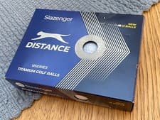 Image of BNIB Slazenger V Series Distance 00 Golf Balls 12 Titanium Dozen