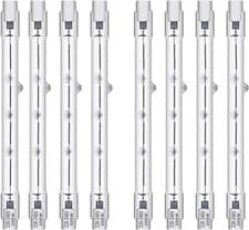 Image of 400W 118mm FLOODLIGHT BULB R7S  Halogen Security Linear 240V