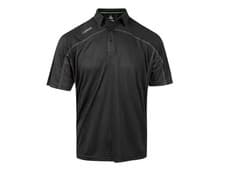 Image of Apache Langley Black Performance Polo Shirt - M, L, XL, XXL | All Day Comfort