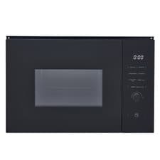 Image of electriQ 25L 900W Built-In Microwave with Grill - Black EIQMOBISOLO25BG