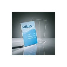 Image of Sigel TA210 Desk display board L-shape A4 Glassy Paper 1 pc