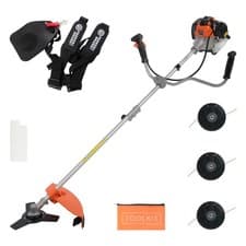 Image of 52cc Petrol Garden Brush Cutter, Grass Trimmer