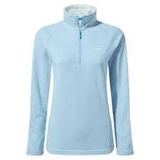 Image of Craghoppers Women's Miska Half-Zip Fleece Harbour Blue CWA265 RRP £35