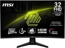 Image of MSI MAG 32C6X 32" FHD Curved Gaming Monitor 1920x1080 VA Panel 250Hz 1ms Refurb