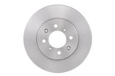 Image of BOSCH 0986479594 Brake Disc x2 Front Vented 257.7mm Outer Ø Fits Honda Jazz