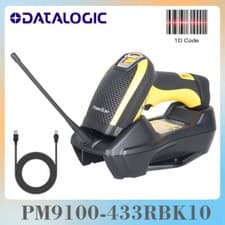 Image of Datalogic PowerScan PM9100-433RBK10 Wireless Imager Long Range Barcode Scanner
