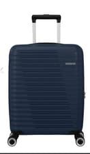 Image of *BRAND NEW* American Tourister Rejoy Blue Cabin Suitcase Luggage 55cm 34L 
