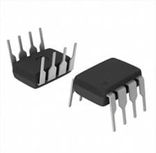 Image of M93C46-WBN6 EEPROM Memory IC 1Kbit Microwire 2 MHz 8-PDIP