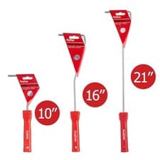 Image of ProDec Mini Roller Frames 10", 16", 21" – Chrome 6mm Bar for 4" & 6" Rollers