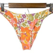Image of Stone Fox Swim Luka Bikini Bottom in Bloom Print Size XL NWT