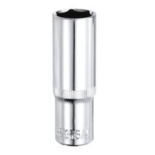 Image of 6-Point Socket 1/2" Drive by 3/4" SAE 3.07" Length CR-V Deep Sockets