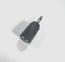 Image of 3.5mm Mono Jack Plug to 3.5mm Stereo Female Socket Headphone Adapter