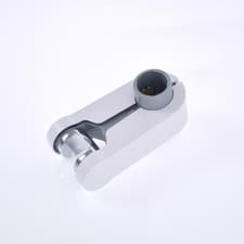 Image of Aqualisa 910599 Pinch Grip Shower Head Holder - White 25mm