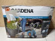 Image of GARDENA Hose Trolley CleverRoll S Set, Includes 20m Hose - Open Box