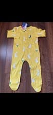 Image of Joules Baby Girls Razamataz Yellow Bunny Romper Age 6-9 Months BNWT