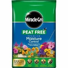 Image of Miracle-Gro Moisture Control Compost Peat Free Premium 40 Litres 40L Pots Basket