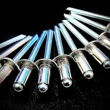 Image of 2.4mm Pop Blind Rivets Domed Aluminium/ Steel ISO 15983A