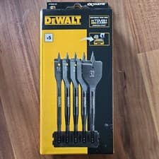 Image of DeWalt DT70834-QZ Extreme Flatwood TOUGHCASE Bit Bar Set x5 Pcs