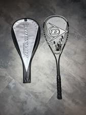 Image of DUNLOP SPORT MAX Ti SQUASH RACKET BRAND NEW WITH HEAD COVER