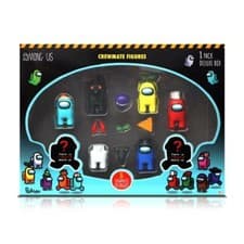 Image of Official & Fully Licensed Among us Crewmate Figures 8 Pack Deluxe Box 2 of 2