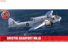 Image of Airfix Bristol Beaufort Mk.IA (1:72 Scale) Model Kit