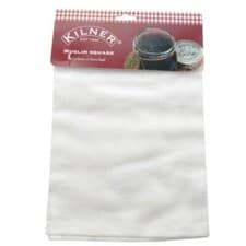Image of Kilner 50 x 50 cm Muslin Square, Fabric, White, 50cm