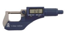 Image of Moore and Wright 0-25mm 0-1" Inch MW200-01DBL Digital External Micrometer