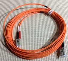 Image of C2G 7m LC/LC LSZH Duplex 50/125 Multimode Fibre Patch Cable
