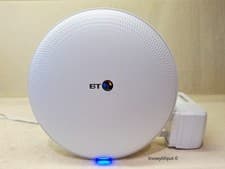 Image of Single White BT Whole Home Disc WiFi Extender - (8)