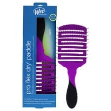 Image of Pro Flex Dry Paddle Brush - Purple 1 Pc