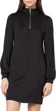Image of Vero Moda VMPanna High Neck Black Jersey Dress Size S/UK8 #Cute #Comfy Free P&P