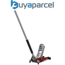 Image of Sealey RJA2500 Premier Low Profile Aluminium Trolley Jack with Rocket Lift 2.5 T