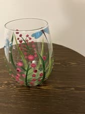 Image of Lolita Dragonfly Stemless Wine Glass