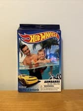 Image of Bestway Hot Wheels Cars Inflatable Pair Armbands 3-6 Swimming Pool Play Lot of 2