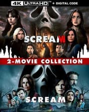 Image of Scream VI + Scream (2022) 2-Movie Collection [New 4K UHD Blu-ray] 4K Mastering