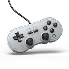 Image of 8Bitdo SN30 Pro USB Gamepad (Grey Edition) (Nintendo Switch//) (PC)