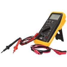 Image of KS Tools Digital Multimeter, Including Test Prods And Crocodile Clamps