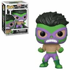 Image of MARVEL LUCHADORES HULK 3.75" POP VINYL FIGURE FUNKO EL FURIOSO LUCHA LIBRE