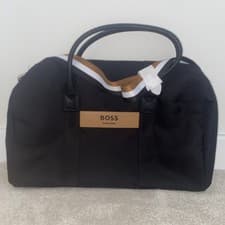 Image of Hugo Boss Parfums Black Weekend Travel Duffel Holdall Gym Bag 50x32cm BNWT